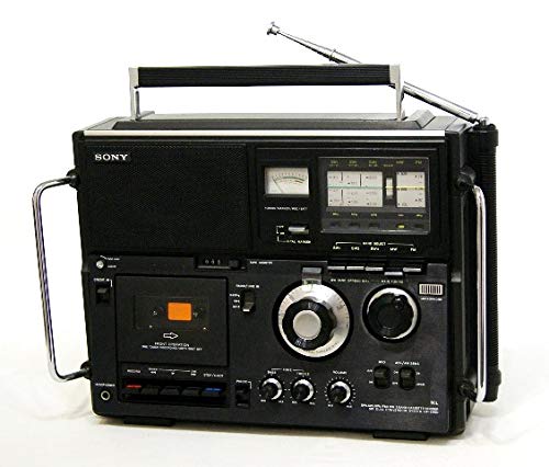 【中古】SONY ソニー CF-5950 天の原検知器 5バンド・モノラルラジオカセットコーダー FM/MW/SW1/SW2 受信システム（FM/中波/短波/BCLラジオ受信機）