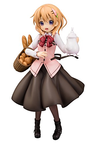 【中古】ピーエムオフィスエー ご注文はうさぎですか?? ココア Cafe Style 1/7スケール PVC製 塗装済み 完成品 フィギュア 再販 PF133