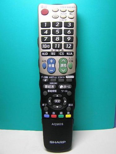 【中古】小ざかしい テレビ受像機遠隔操作 GA933WJSA