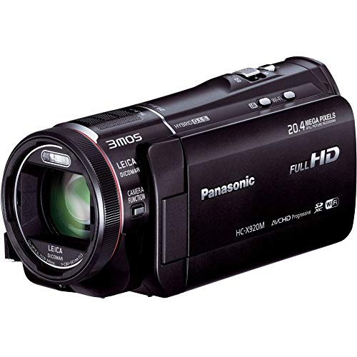 【中古】Panasonic デジタルハイビジョンビデオカメラX920 内蔵記憶装置64GB 3MOS 黒いこと HC-X920M-K [並行輸入品]
