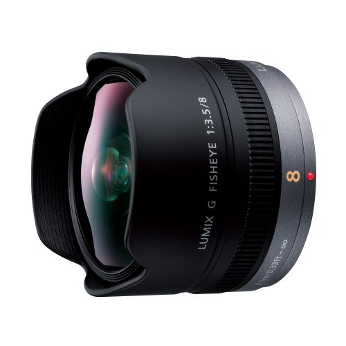 【中古】パナソニック (Panasonic) 単興味の中心 広角レンズ マイクロフォーサーズ用 ルミックス G FISHEYE 8粍/F3.5 H-F008