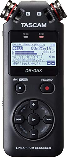 【中古】TASCAM(タスカム) DR-05X USB オーディオインターフェース搭載 ステレオ リニアPCMレコーダー ハンディレコーダー USBマイク Youtube ASMR 24/96ハイレゾ|セーフライフ倉庫