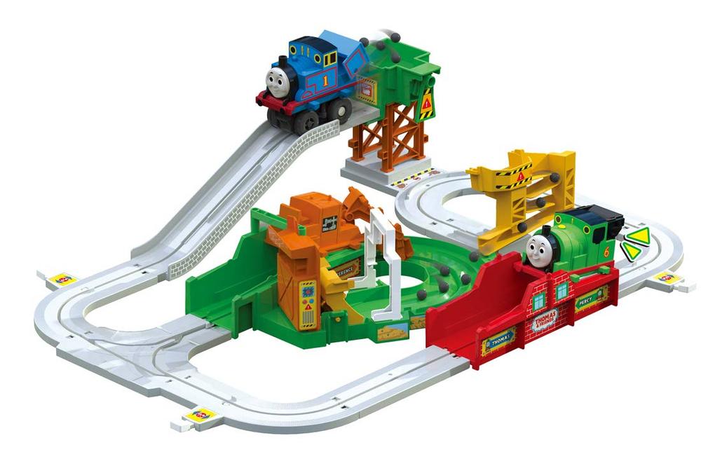 【中古】きかんしゃトーマス ビッグローダー あっちでこっちで積みおろしセット|セーフライフ倉庫