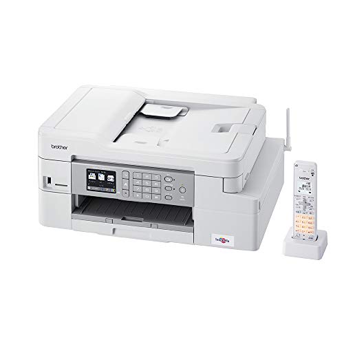 【中古】茶飲み友だち 印刷工 大静電容量インキ型 A4インクジェット練りあわせる機 MFC-J1605DN(一塁手貯蔵タンク/FAX/子機1台付き添い人/有線・無線電話ローカルエリアネットワーク/両面刷り上げる/ADF)