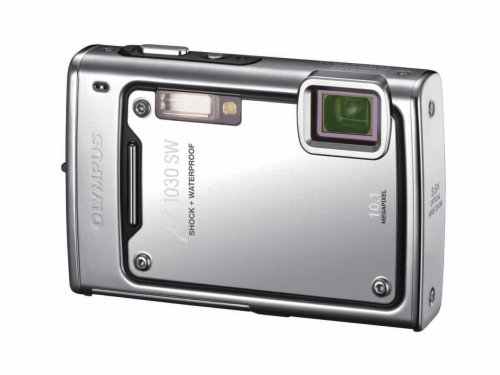 【中古】OLYMPUS 防水デジタルカメラ μ1030SW (ミュー) メタルシルバー μ1030SW SLV 9,254円