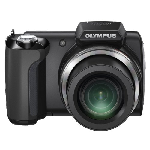 【中古】OLYMPUS デジタルカメラ SP-610UZ ブラック 1400万画素 光学22倍ズーム 広角28mm 3Dフォト機能 SP-610UZ BLK
