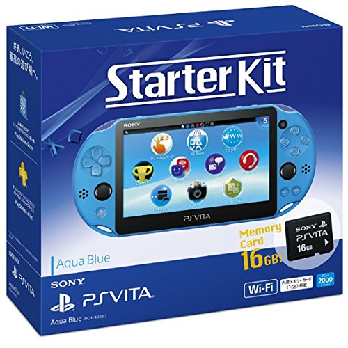【中古】PlayStation Vita Starter Kit アクア・ブルー 26,174円