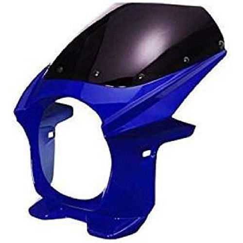 【中古】バイクパーツセンター(Bike Parts Center) ビキニカウル ブルー 汎用 φ180 308704