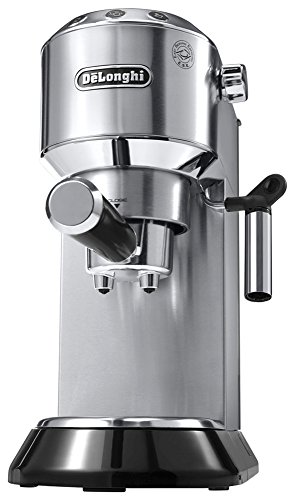 【中古】デロンギ(DeLonghi) エスプレッソ・カプチーノメーカー ブラック×シルバー 1L EC680M