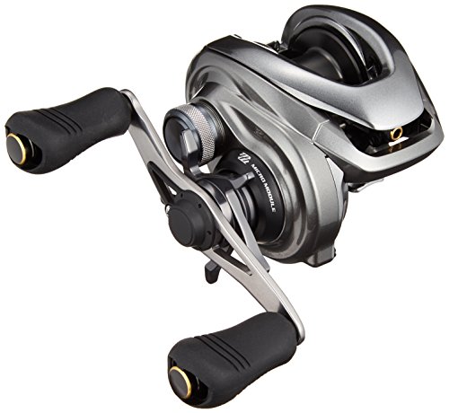 【中古】シマノ(SHIMANO) ベイトリール 両軸 15 メタ軽銀 DC HG 右手持ち部分 バーサタイル