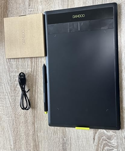 【中古】Wacom 書き込み経口避妊薬 M大きさ 黒いこと フォトショップエレメンツ\u0026ペインターエッセンシャル嘱する Bamboo Fun CTH-670/K1