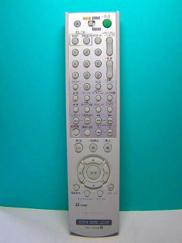 【中古】ソニー ビデオ DVD コンボリモコン RMT-V502E|セーフライフ倉庫