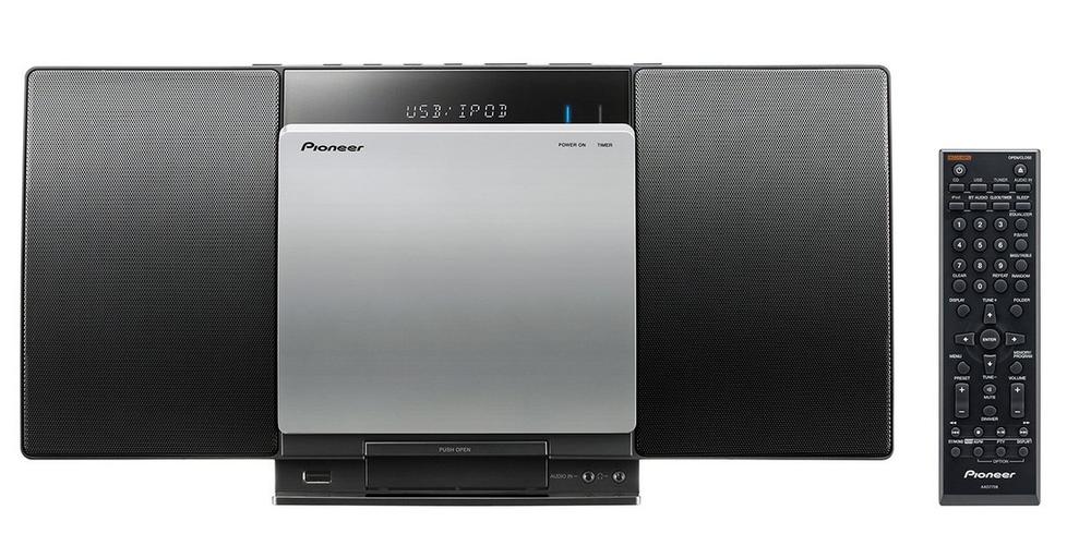 【中古】開拓者 CDミニコンポーネントシステム スタイリッシュオーディオ iPod/iPhone相応う Bluetooth役立つこと積み上げる X-SMC00BT-W