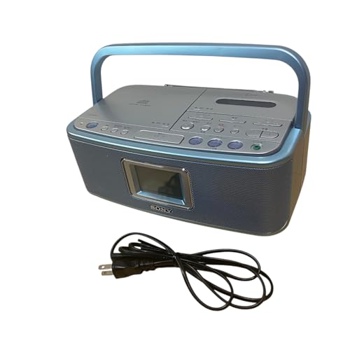 【中古】ソニー CDラジオカセットレコーダー CFD-E501 : FM/AM相応う しろがね色 CFD-E501 S