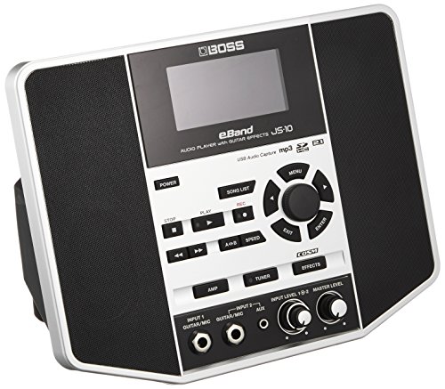 【中古】BOSS ボス eBand JS-10 ギター練習用オーディオプレイヤー/ギターを直接接続可能/GT-100直系のアンプとエフェクト搭載/350曲以上のバッキングを搭載/ベース/ボーカル