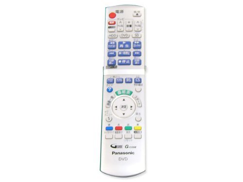 【中古】Panasonic DVDビデオレコーダー用リモコン N2QAYB000347