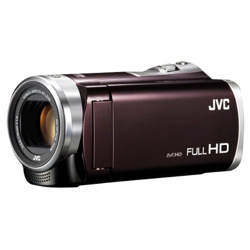 【中古】JVCKENWOOD JVC テレビカメラ EVERIO GZ-E345 内蔵記憶装置16GB アーバンブラウン GZ-E345-T