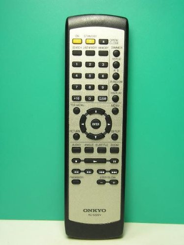 【中古】ONKYO オンキョー ヴィデオディスク遠隔操作 RC-522DV