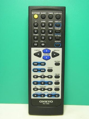 【中古】オンキョー オーディオ遠隔操作 RC-734S