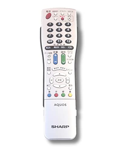 【中古】小ざかしい テレビ受像機遠隔操作 GA716WJSA