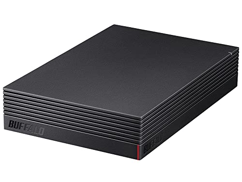 【中古】バッファロー パソコン＆テレビ録画用 外付けハードディスク 4.0TB HD-EDS-Dシリーズ HD-EDS4U3-BD 故障予測サービス「みまもり合図」に対応 放熱設計ファンレス設計 静粛