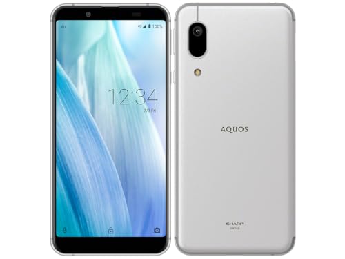 【中古】SHARP AQUOS sense3 basic OS種類：Android 9 販売時期：2020年夏モデル 画面サイズ：5.5インチ 内蔵メモリ：ROM 32GB RAM 3GB バッテリー容量：4000mAh (907SH(Softbank版), シルバー)