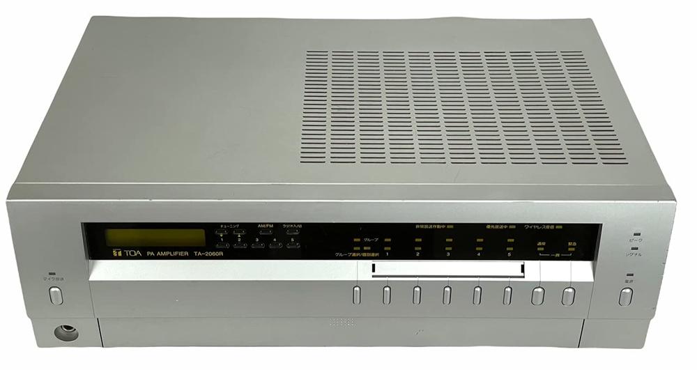 【中古】TOA 〔TA-2060〕 卓上型アンプリファイアー ６０Ｗ ５局