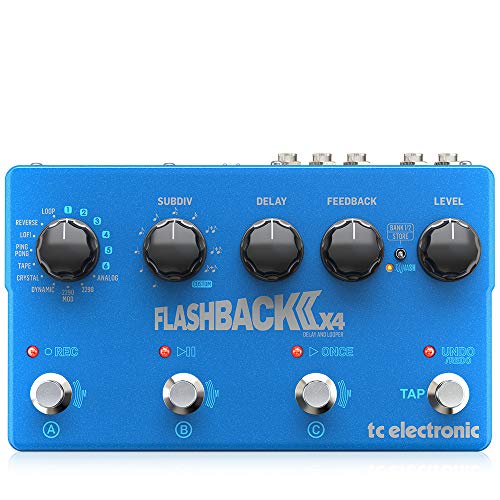 【中古】tc electronic ディレイ FLASHBACK X4 DELAY フラッシュバック