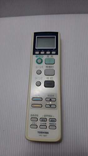 【中古】東芝 LEDシーリングライト用リモコンFRC-184T