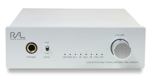 【中古】ラトックシステム DSD&PCM 24bit/192kHz USB DAC RAL-DSDHA1|セーフライフ倉庫