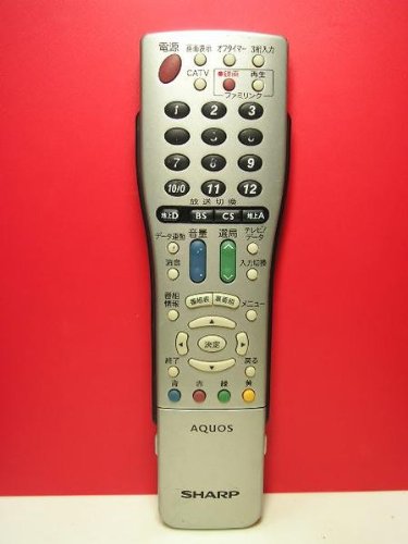 【中古】シャープ テレビリモコン GA765WJSA