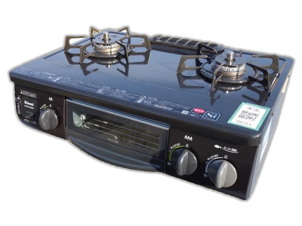 【中古】【中古】リンナイ ガスコンロ RT31NHS-L LP屁っ放り用 2013年製