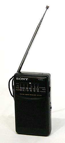 【中古】SONY ソニー ICF-S14 黒いこと FM/AMハンディポータブルラジオ