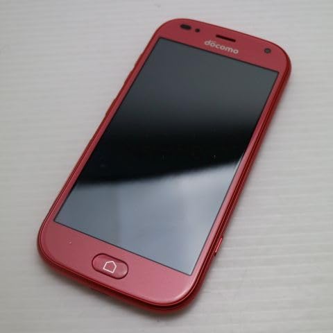 【中古】ドコモ らくらくスマートフォン F-42A ピンク