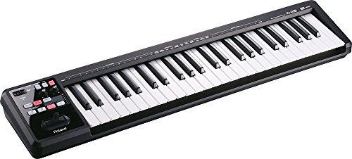 【中古】Roland ローランド MIDIキーボードコントローラー A-49 ブラック 49鍵 シンセ鍵盤 SuperNATURALモード搭載 D-BEAM搭載 DTM/作曲用コントローラー BK ブラック｜セーフライフ倉庫