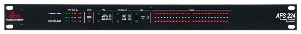 【中古】dbx ハウリング・サプレッサー AFS 224