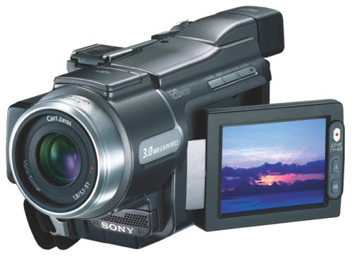 【中古】SONY DCR-HC88 2.5型液晶管する積み上げるデジタルテレビカメラ しろがね色