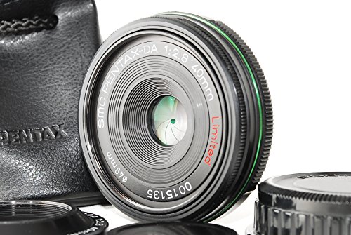 【中古】PENTAX リミテッドレンズ ホットケーキ水晶体 判定基準単興味の中心水晶体 DA40mmF2.8 Limited Kマウント APS-C大きさ 21550