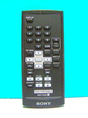 【中古】ソニー ヴィデオディスク PORTABLE遠隔操作 RMT-D191