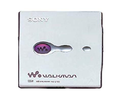 【中古】SONY ソニー MZ-E700 白いこと×パープル系 携帯型MD電気蓄音機 MDLP相応う （MD生まれ変わり専用機/MDウォークマン）