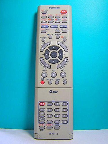 【中古】東芝 VTR・DVDリモコン SE-R0110｜セーフライフ倉庫