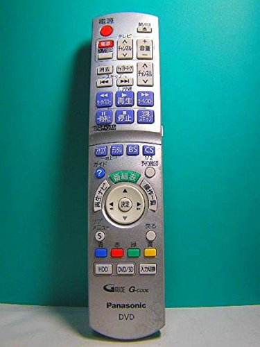 【中古】パナソニック DVDリモコン N2QAYB000186