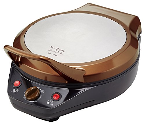 【中古】アピックス(APIX INTL) APIX 『My Bistro』 2Wayダブルホットプレート ブラウン AWP-292-BR