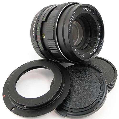 【中古】ヘリコプター牡 44m-4 !NEW! HELIOS 44m-4 Russian Lens Canon EF Mount 80D 6D 7D 5D MARK II III IV 44-2