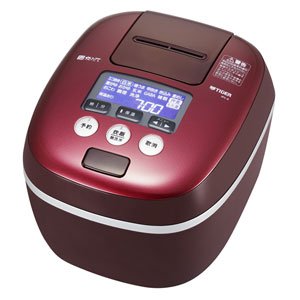 【中古】JPC-A102RD(ボルドー) 炊きたて 圧力IH炊飯ジャー 5.5合