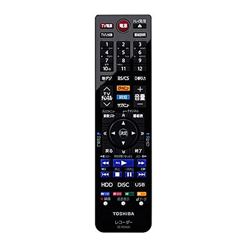 【中古】東芝REGZAブルーレイディスクレコーダー用リモコンSE-R0466(東芝部品コード:79106738)|セーフライフ倉庫