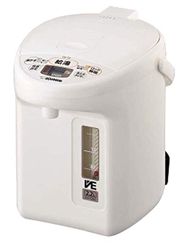 【中古】象印マホービン 電気ポット 2.2L ホワイト CV-TZ22-WA