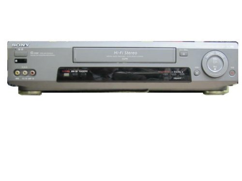 【中古】VHSビデオデッキ ソニー SLV-FX9 リモコン付き 一週間 （21840）