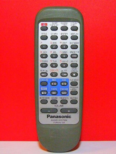 【中古】パナソニック オーディオリモコン EUR648108 6,601円
