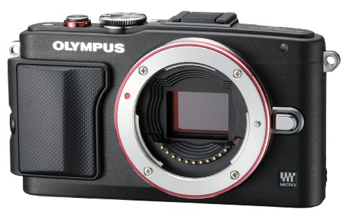 【中古】OLYMPUS 銀鏡受け答え一眼 PEN Lite E-PL6 上半身 黒いこと E-PL6 BODY BLK